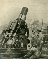 Itävallan 12-tuumainen piirityshaupitsi, 1914-1918, 1920.