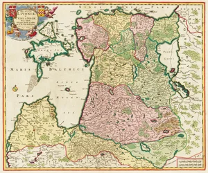 Itämeri Alkaen: Nova Tabula, 1705