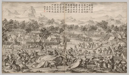 Taistelu Elei Zhalatulla: Kapinoiden tukahduttamisen taistelukohtauksista...c. 1765-1774.
