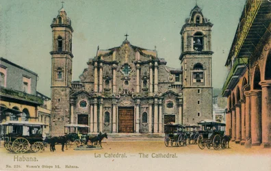 Katedraali, Havanna, Kuuba, vuodelta 1910
