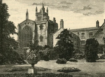 College Chapel, Wardens Gardensista, 1898.
