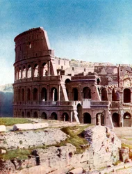 Colosseum, Rooma, Italia, 1933-1934