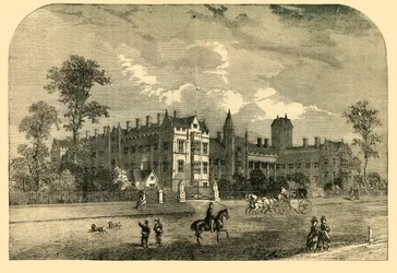 Kulutussairaala, Brompton, 1876.