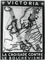 Ristiretki bolshevismia vastaan, Vichyn ranskalainen propagandajuliste, 1941