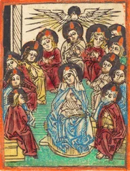 Pyhän Hengen laskeutuminen, 14801490.