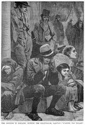 Ahdistus Irlannissa: Oikeustalon ulkopuolella, Galway - Odotan apua, 1800-luku