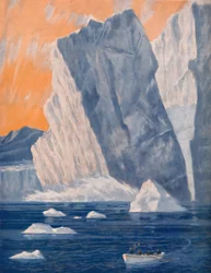 Jättimäisen jäävuoren dramaattinen synty, 1935