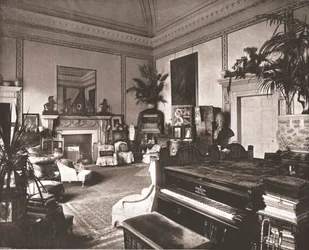The Drawing Room at White Lodge, Richmond Park, 1894.