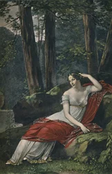 Keisarinna Josephine Malmaisonin puistossa, 1809, 1896