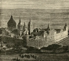 Escurial, lähellä Madridia, 1890.