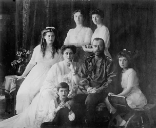 Venäjän tsaari Nikolai II:n perhe, 1910-luku.