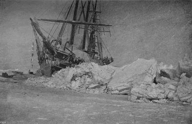 Runko jääpaineen jälkeen. 10. tammikuuta 1895, 1895 1897