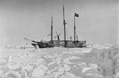 Kehys jäässä. 1895, 1897