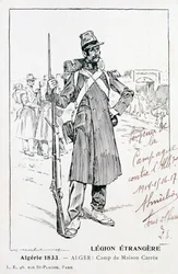 Ranskan muukalaislegioona, Maison Carrée, Algeria, 1833, 1900-luku