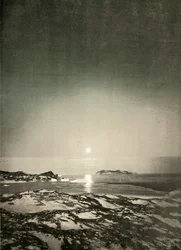 Täysikuu syyshämärän aikaan, c1908, 1909.