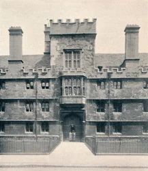 Gateway, Wadham College, Oxford, 1903