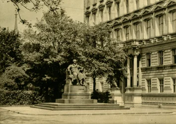 Goethe-monumentti, Wien, Itävalta, 1935.