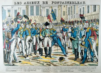 Fontainebleaun jäähyväiset, 1800-luku.