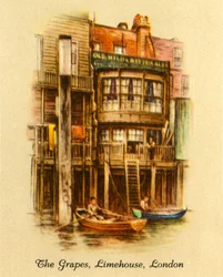 The Grapes, Limehouse, Lontoo, 1936.