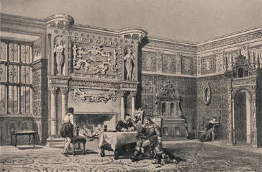 Suuri kammio, Montacute, Somerset, 1915.