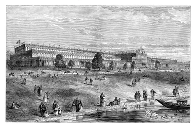 Suuri näyttely, Hyde Park, Lontoo, c1851, 1888.