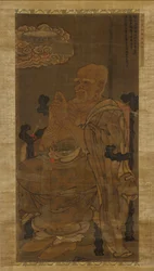 Suuri Luohan, kunnianarvoisa seitsemästoista, 1345.