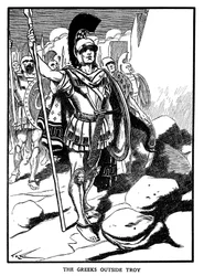 Kreikkalaiset Troijan ulkopuolella, 1900