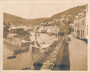 Sataman sisäänkäynti - Polperro, 1927