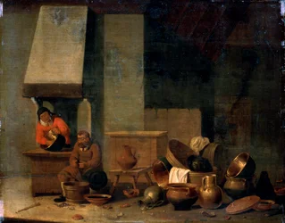Keittiö, 1600-luku.