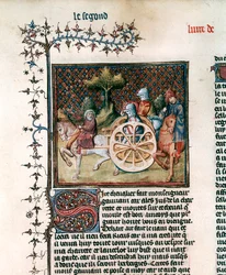 Kärryjen ritari Sir Lancelot, 1344