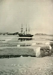 The Landing-Place Wharf Broken Up, c1908, 1909.