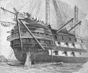 Atlantin kaapelin laskeminen, 1857: H.M.S. Agamemnon..., 1901.