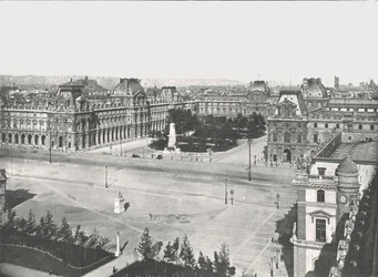 Louvre, Pariisi, Ranska, 1895.