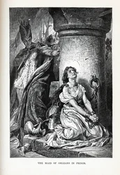Orleansin piika vankilassa, 1882