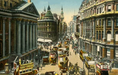 Mansion House ja Cheapside, Lontoo, .