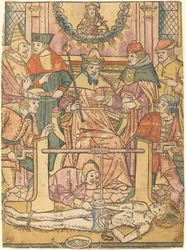 Pyhän Erasmuksen marttyyrikuolema, 14801490.