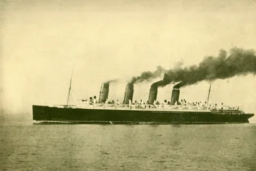 Cunard Linen Mauretania, 30,696 tonnia, noin 1930