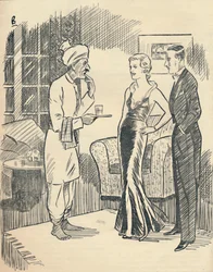 Memsahib esittelee äskettäin hankittua Hindustani..., 1936.