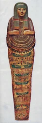 Ammon-Ra-papittaren muumiotapaus vuodelta 1600 eKr., c1935
