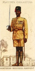 Pohjois-Rhodesian rykmentti, 1936.