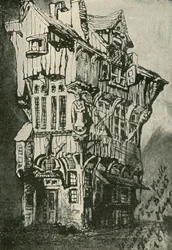 Vanha talo Bloisissa, 1800-luku, 1902