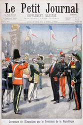 Tasavallan presidentin yleismaailmallisen näyttelyn avajaiset, Pariisi, 1900