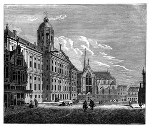 Palais Royal, Amsterdam, vuonna 1890