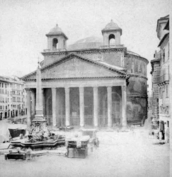 Pantheon, Rooma, Italia, 1800-luvun loppu