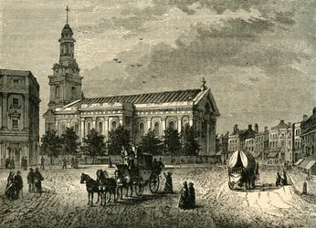 The Parish Church, Greenwich, 1878.