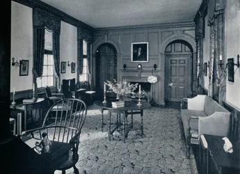 The Parlor of the Raleigh Tavern, vuodelta 1938