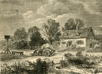 Aura Kensal Greenissä, 1830, c1876.