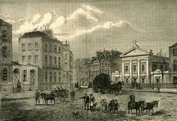 Monikulmio, Somers Town, vuonna 1850, n. 1876.