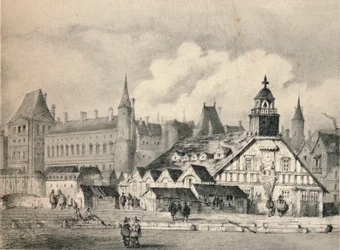 Pompe de la Samaritaine vuonna 1635, 1915