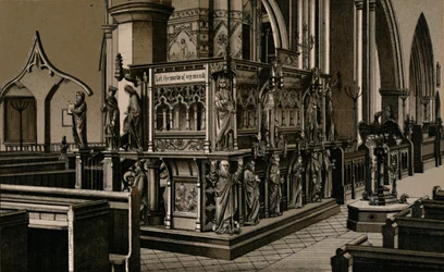 Saarnatuoli, Pyhän Nikolauksen kirkko, n. 1880.